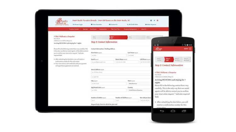 Checkout Page Checkout page showing booking steps and form.